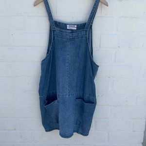 One Teaspoon Denim Apron Dress